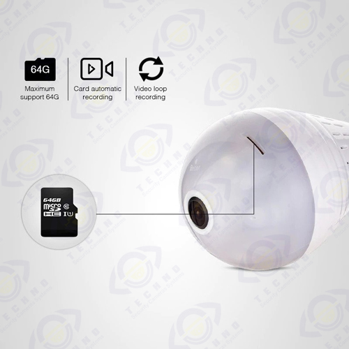 خرید اینترنتی دوربین مداربسته لامپی کنترل از راه دور
